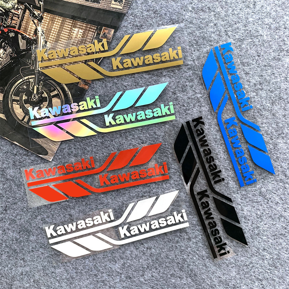4 ชิ้น KAWASAKI สติกเกอร์รถจักรยานยนต์ Shock-absorbing Decals สะท้อนแสงกันน้ําดัดแปลงตกแต่ง Custom สําหรับ Ninja 650 400 300 Versys ABS LT067 Z900 Versys 650 ZX4R - รูปที่ 6