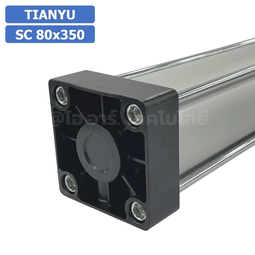 SC 80x350 กระบอกลม รุ่นมาตรฐาน กระบอกลม 4 เสา Standard Cylinder Air Pneumatic แบบสี่เสา SC80x350 - รูปที่ 4