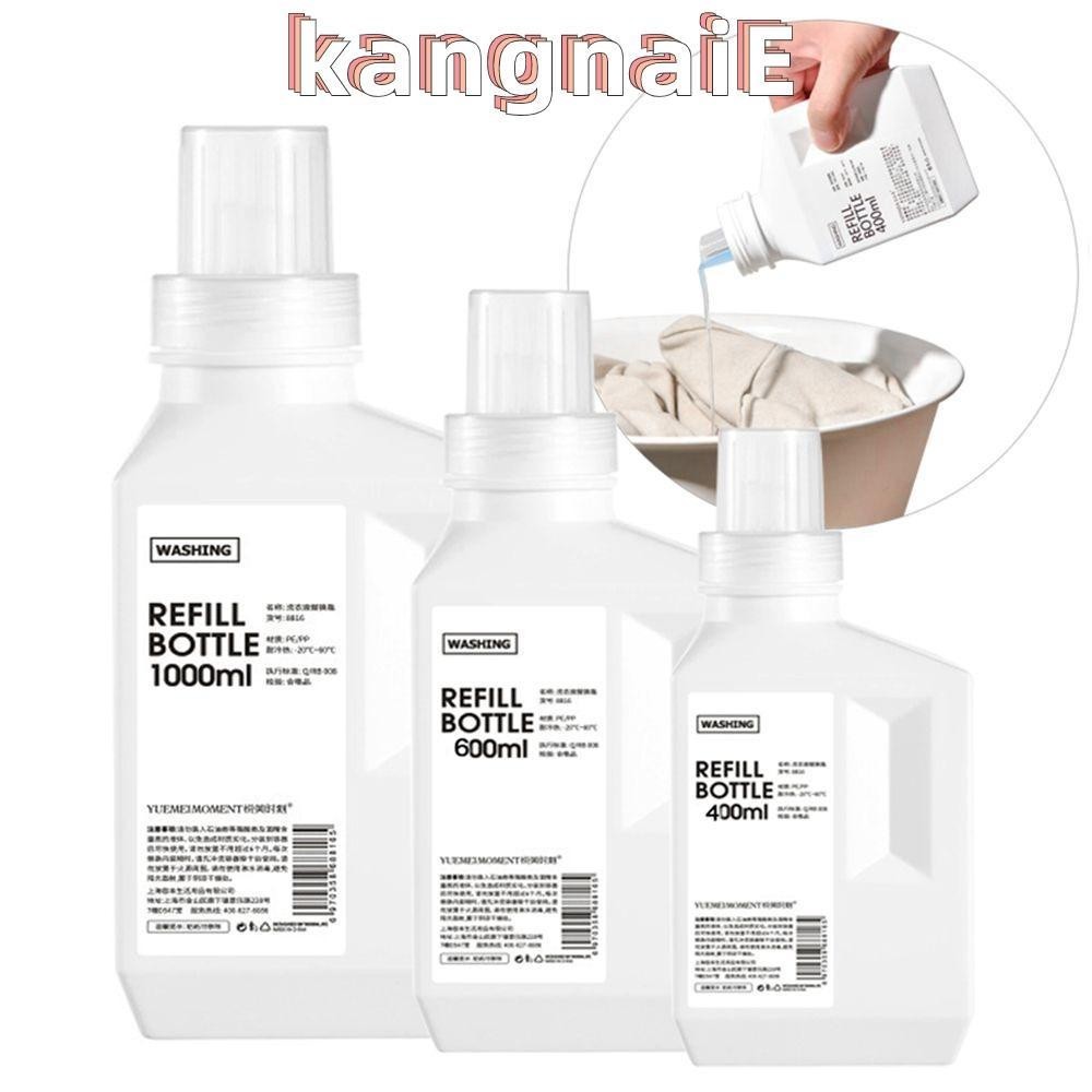 Kangnai ขวดน ้ ํายาปรับผ ้ านุ ่ มในห ้ องน ้ ํา ภาชนะเก ็ บน ้ ํายาซักผ ้ าแบบรีฟิลได ้