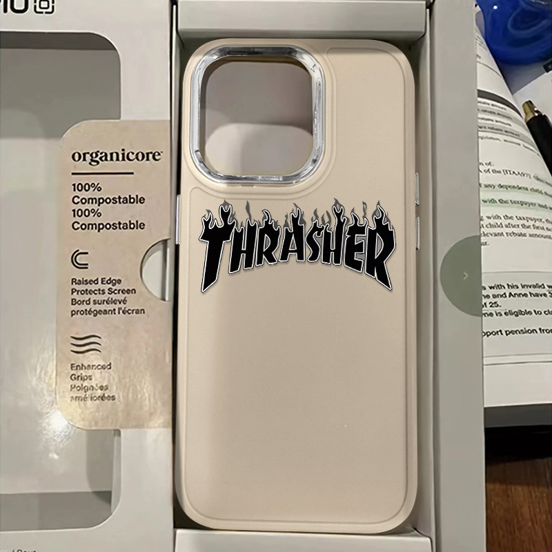 Creative Simplicity สีดําภาษาอังกฤษรูปแบบเคสโทรศัพท์สําหรับ IPhone 11 14 15 12 13 Pro MAX XR X XS MAX 15Plus Se2020 7/8 Plus ขนาดใหญ่หรูหรา Electroplate กรอบนุ่ม