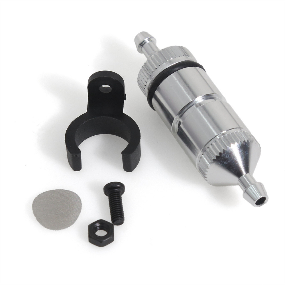 RC Car อัพเกรดน้ํามันโลหะ Nitro Fuel Filter สําหรับ 1/8 Kyosho MP10 MP9#1876