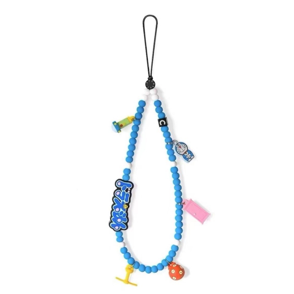 โซ่โทรศัพท์มือถือบ้าน C เชือกคล้องภาพทั่วไป Big Orange Dali, Doraemon, Cake Mania, ice cream Mania, 