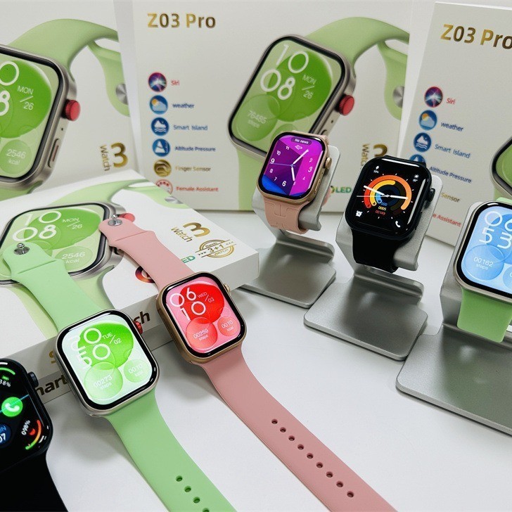 2025 Huawei Smartwatch บลูทูธกีฬาน้ําหนักเบาพูดคุยหน้าจอขนาดใหญ่สายรัดข้อมือผู้หญิง Z03PRO