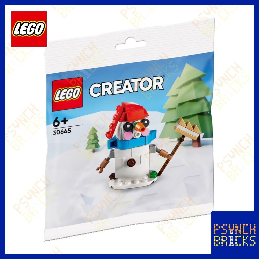 (ของแท้-พร้อมส่ง) LEGO Creator 30645 Snowman