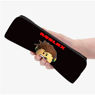 24*6*6เซนติเมตร Roblox ผ้าใบกรณีดินสอสาวเด็กกระเป๋าเหรียญผู้หญิงกระเป๋าเครื่องสําอางสํานักงานเครื่องเขียนออแกไนเซอร์เด็กอุปกรณ์การเรียน