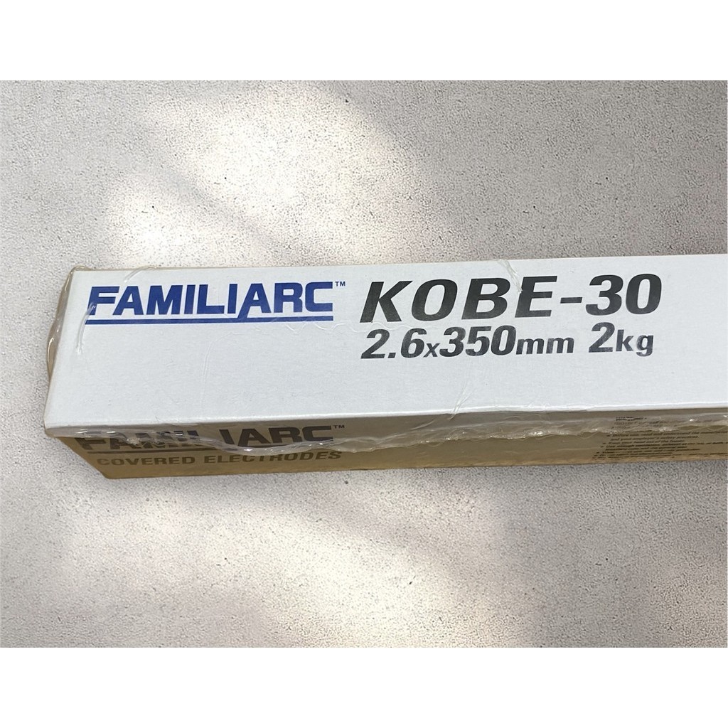 ลวดเชื่อมเหล็ก Kobe โกเบ ขาว ขนาด 2.6mm. ห่อ 2กก.  KOBE-30 RB-26
