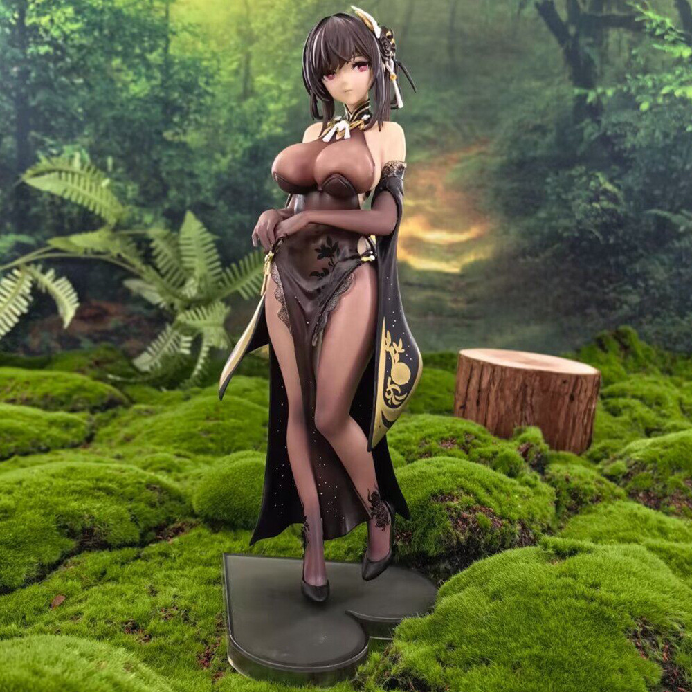 Nl58 รุ่นพรีเมี่ยมสาวสวย Azur Lane Zhenhai 1/6 Qi Luxury Garden Vsr ระเบิดเกราะยืนท่าทางรูป