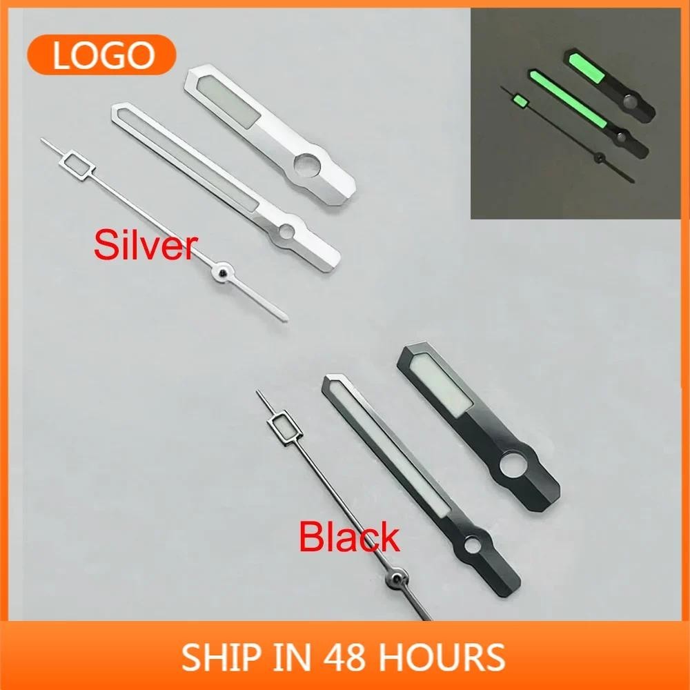 Xpsb Mod นาฬิกา Pointer C3 สีเขียว Luminous NH35 NH36 นาฬิกา Hand Fit Seiko 62MAS ผู้ชายนาฬิกา