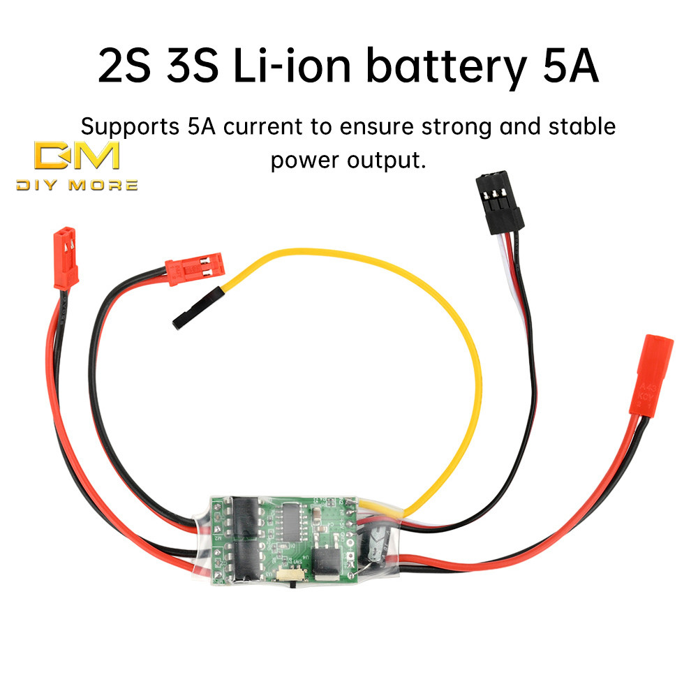 Diymore Dual Bidirectional ESC แปรง ESC Speed Controller RC รุ่นเรือถัง Crawler รถ 2S 3S Li-ion แบตเ
