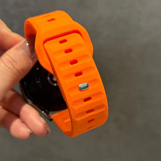 สายซิลิโคนกีฬา 20/22 มม for Samsung Galaxy Watch FE 7 6 5 4 40 44 มม ยางรัด for Smartwatch Huawei/Amazfit bip 6/Garmin