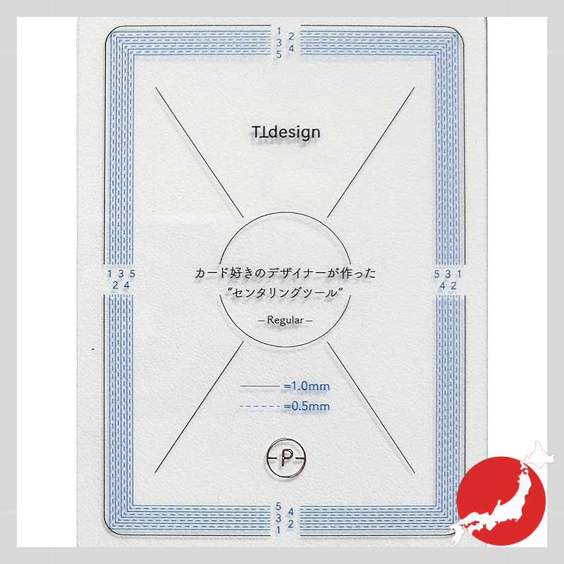 Ttdesign Centering Tool สําหรับการ์ด TCG - รองรับ PSA ขนาดที่สมบูรณ์แบบสําหรับ Grading (Regular 0.5mm)
