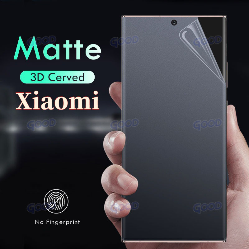 Matte Frosted Film Soft Hydrogel สําหรับ Xiaomi Redmi K70E K70 K60E K60 Ultra K50 K40 Gaming K30 Pro