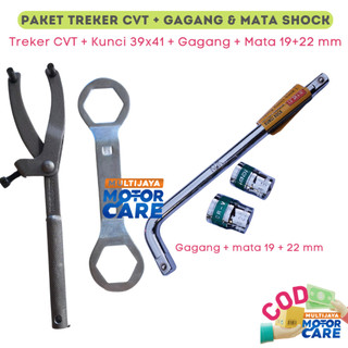 Paket Treker CVT + Kunci Kopling + Gagang Sock Mata Sock 19 22 mm MURAH