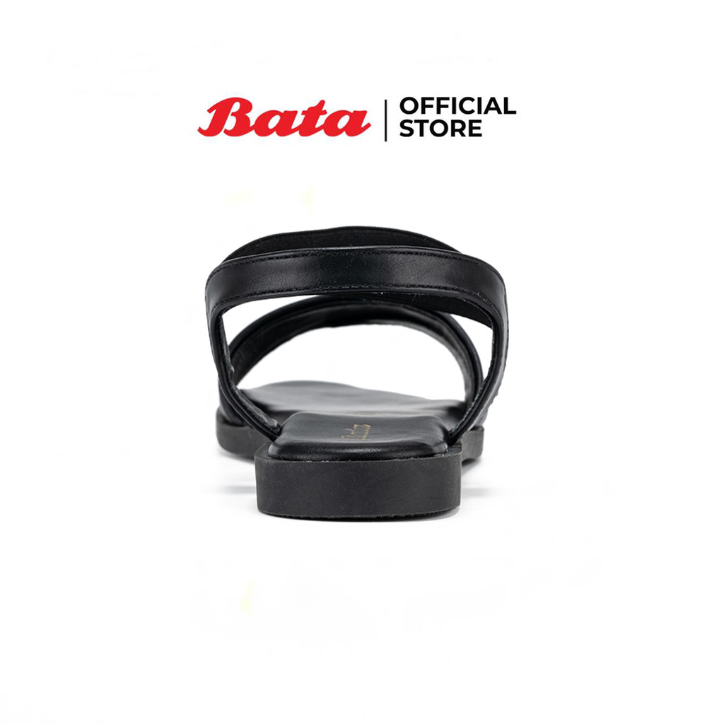 Bata บาจา รองเท้าแตะแฟชั่น รัดส้น สวมใส่ง่าย น้ำหนักเบา สำหรับผู้หญิง รุ่น ALESA สีดำ 5316104 สีทอง 5318104