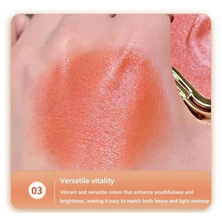 OKDEALS Powder Blusher, Monochrome Natural Brightening Highlight Powder Blusher, การมองเห็นสูงสีมันฝรั่งบด Contour Shadow Expansives Color Powder Blusher Universal