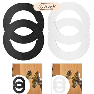 LOVIVER 2x แผ่นลูกบิดประตูลูกบิดประตูลูกบิดประตูยึดฟิลเลอร์ฝ…