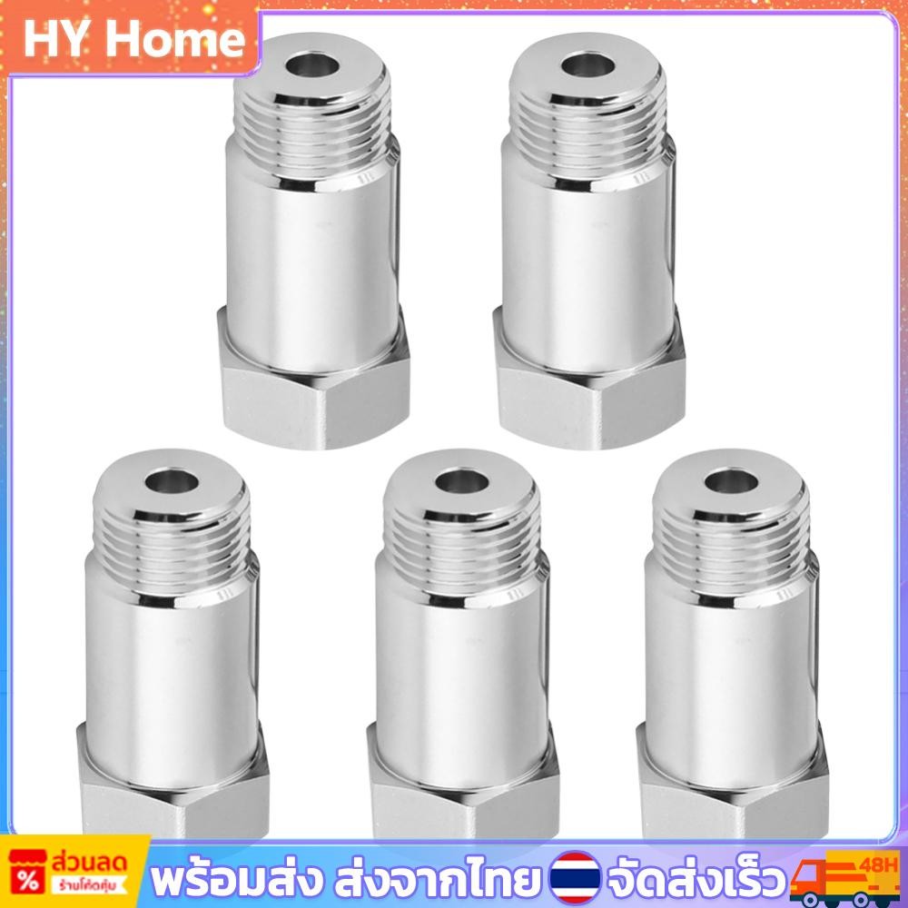 5 ชิ้น O2 เซนเซอร์ Spacer 45 มิลลิเมตร M18*1.5 เซนเซอร์ออกซิเจนอะแดปเตอร์สําหรับระบบไอเสียรถยนต์