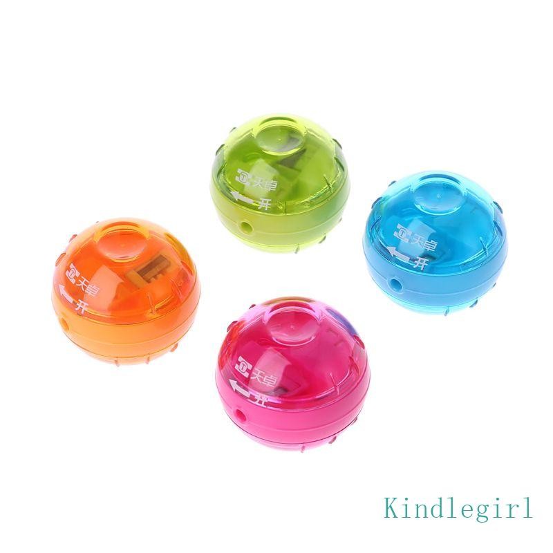 Cute Mini 2.0mm Pencil Lead Sharpener Double Hole School Office Supply Stationer