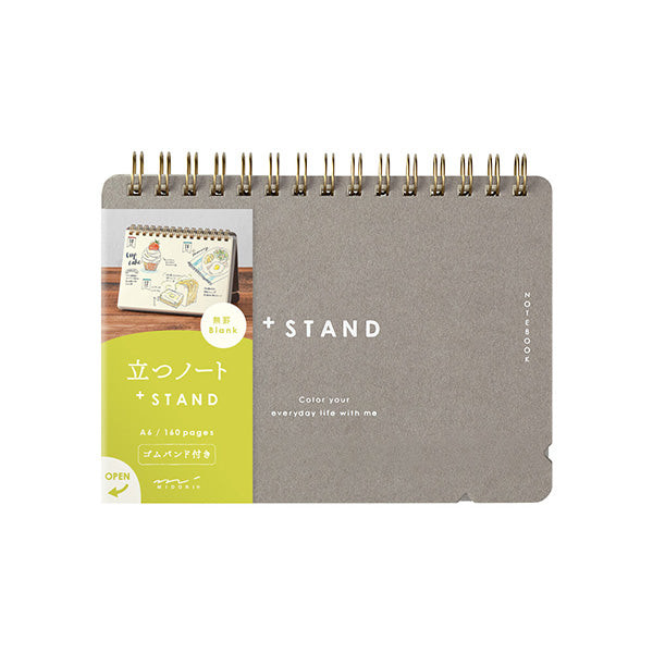 MIDORI Stand Notebook // A6 (กระดาษ MD)