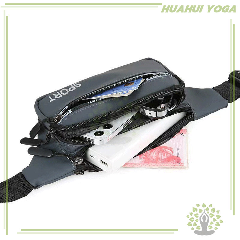 เนื้อผ้านุ่มสบาย ะทนทาน เป๋าหนังแบ จุของได้เยอะ Sport Chest bag สำหรับผู้ชายและผู้หญิง