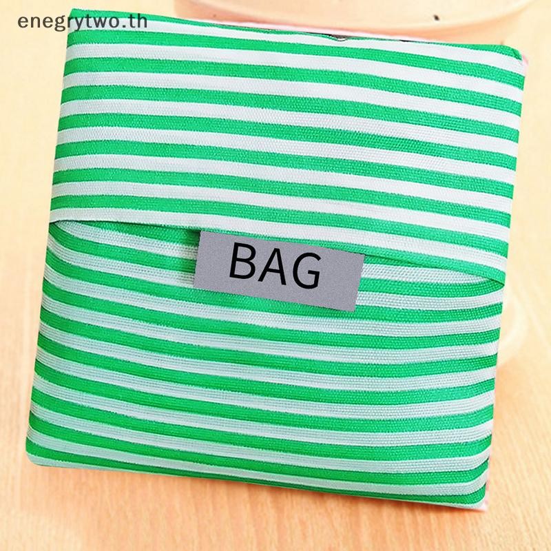 Hb & ผม 1PC- Reusable โพลีเอสเตอร์แบบพกพาไหล่กระเป๋าถือสตรีพับกระเป๋าช้อปปิ้งกระเป๋าเดินทางร้านขายของชําแฟชั่นกระเป๋า TH