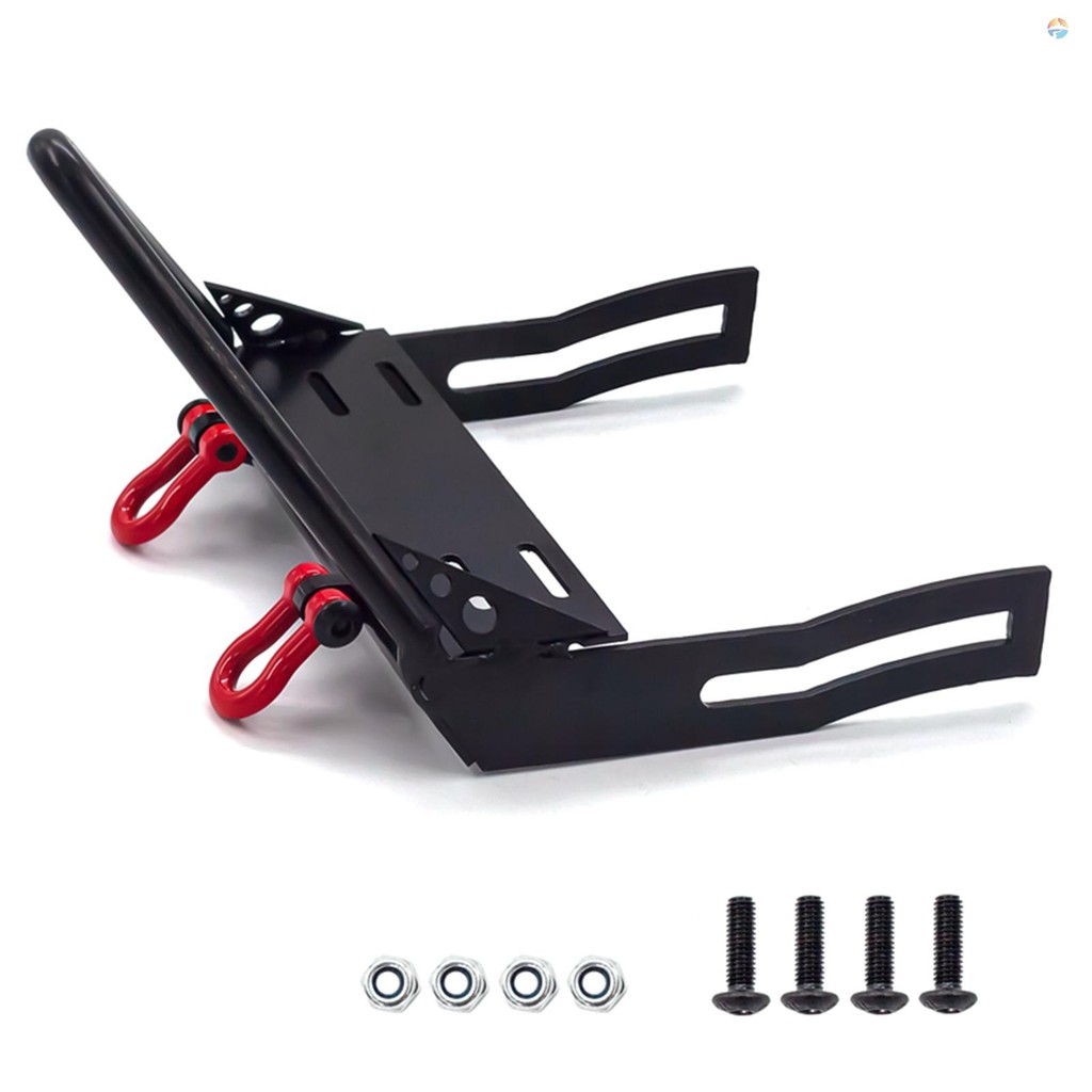 เปลี่ยนกันชนหน้าโลหะสําหรับรถยนต์ Axial SCX10 RC
