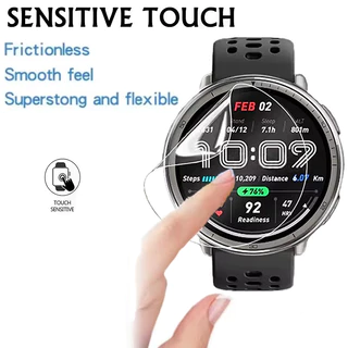 1-3 ชิ้นป้องกันฟิล์ม Hydrogel สําหรับ For Amazfit Active 2 ฝาครอบ Soft TPU ป้องกันหน้าจอสําหรับ For Amazfit Active 2 สมาร์ทนาฬิกา Accessorie ไม่ใช่แก้ว