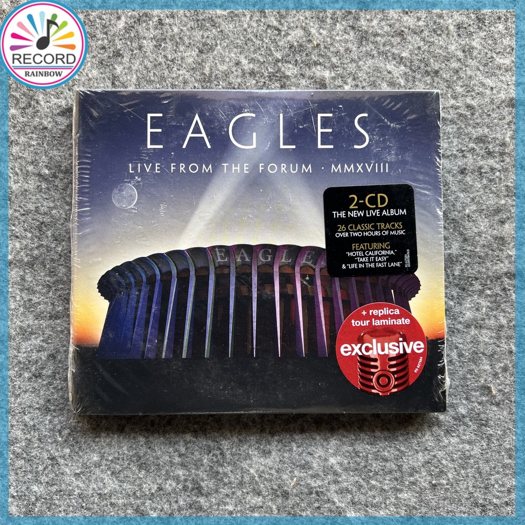 Eagles - Live From The Forum MMXVIII 2CD อัลบั้ม [ปิดผนึก] ใหม่เอี่ยม 1Z01510