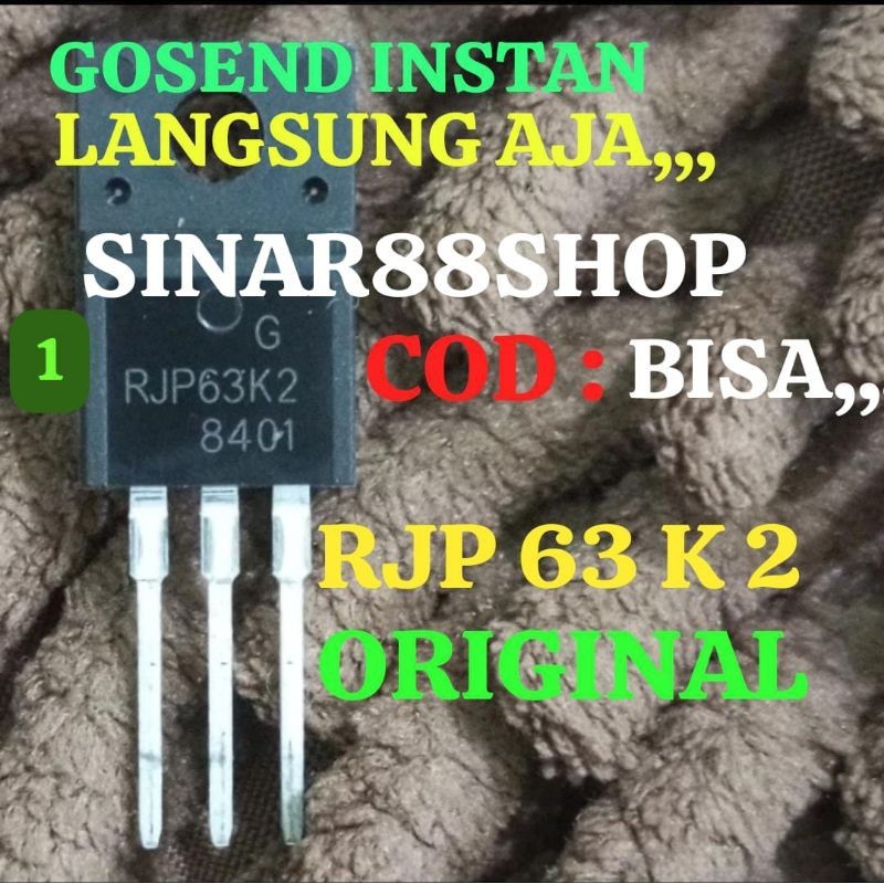 ต้นฉบับ RJP63K2 RJP 63K2 TO-220F IC ทรานซิสเตอร์ TR MOSFET FET IGBT
