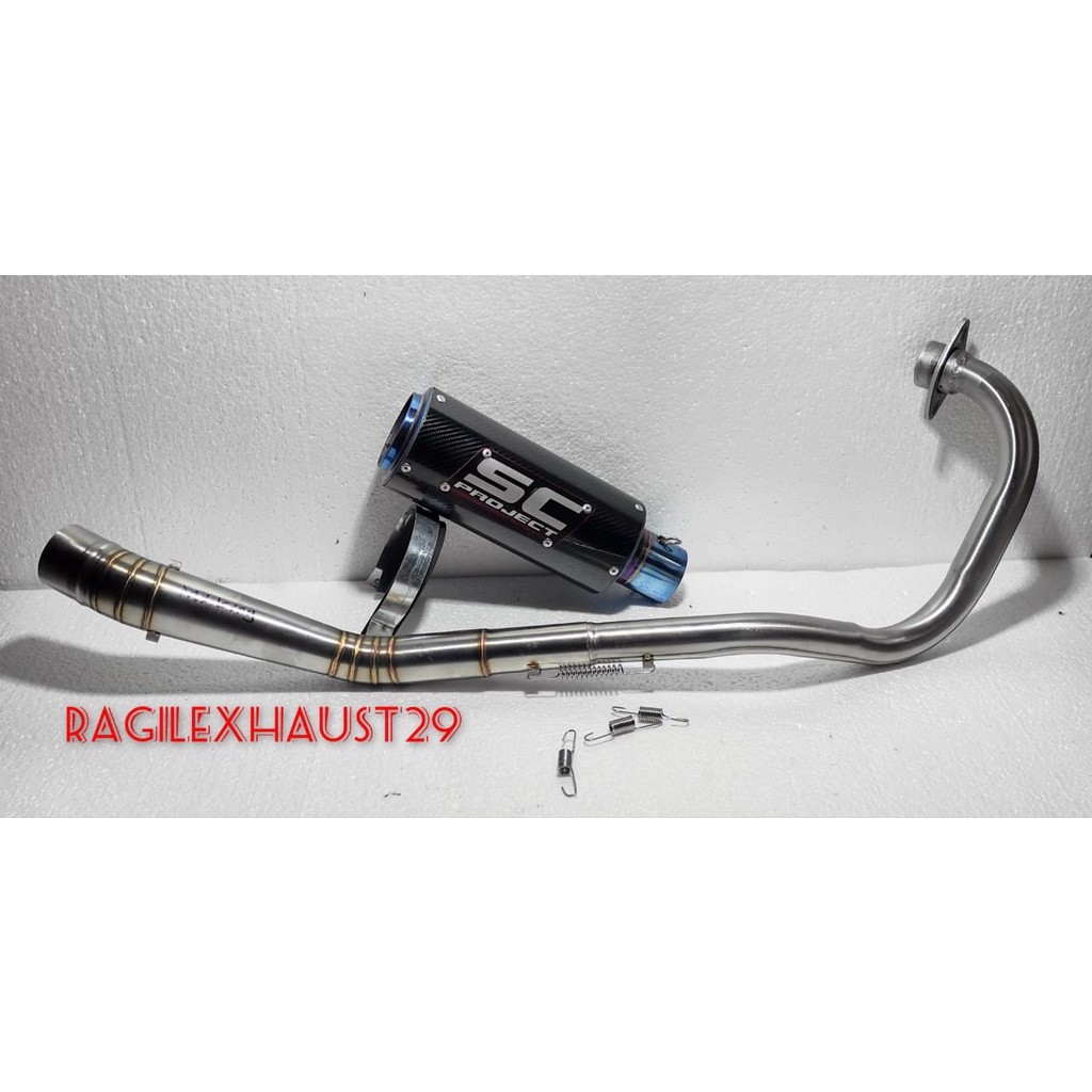 SC PROJECT RACING EXHAUST JUPITER MX JUPITER MX KING 150 CC, MX KING, MX KING 150 CC