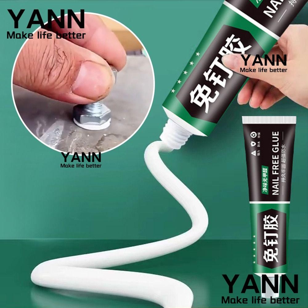 Yann1 กาวเหลว, กาวแก้วโลหะหินอ่อนที่แข็งแกร่งเป็นพิเศษ, Duable Strong Bond กาวเคลือบแห้งเร็วตกแต่งบ้าน