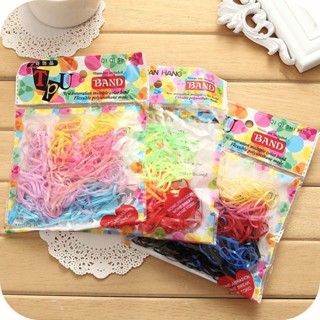 ขายส่งยางรัดผมเด็กแบบใช้แล้วทิ้งที่มีความยืดหยุ่นสูง ยางรัดผ…