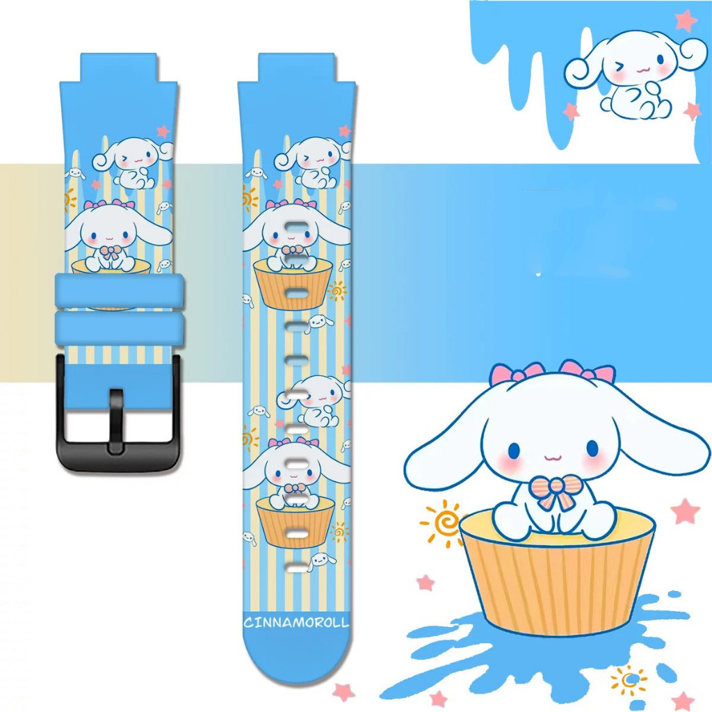 สายซิลิโคน Sanrio สำหรับ imooZ1 Z2 Z3 Z5 Z6 Z7 imoo x10 สมาร์ทเด็กสายซิลิโคน - รูปที่ 4
