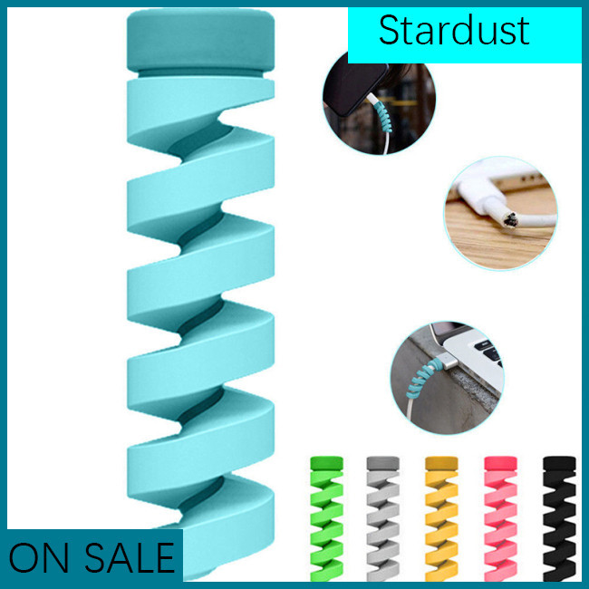 Stardust ตัวป้องกัน 2 ชิ้น สําหรับ Apple iPhone 8 X อินเตอร์เฟซ สายชาร์จ USB