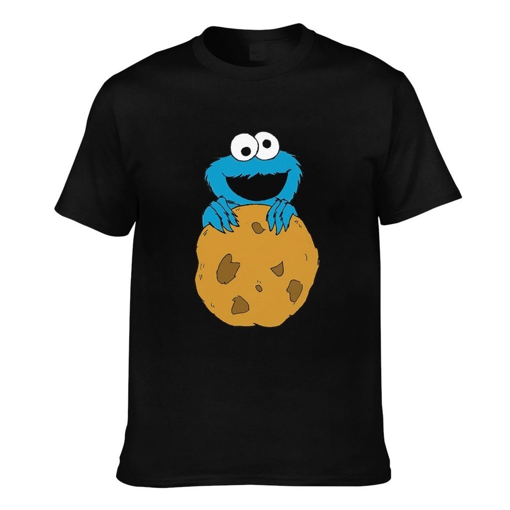 ของขวัญเสื ้ อยืดลําลองผู ้ ชาย Pure Cotton Cookie Monster