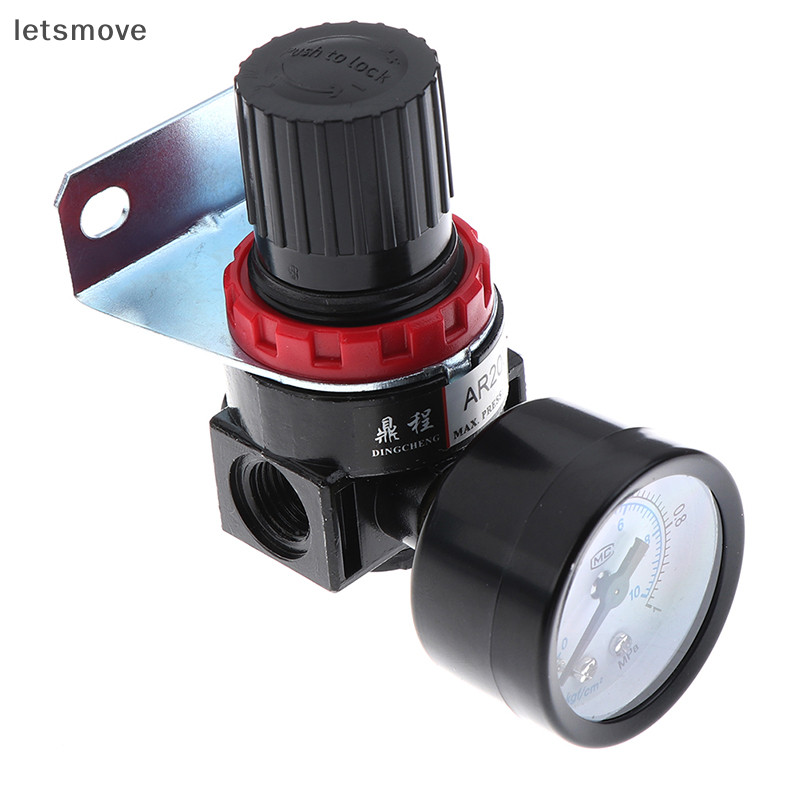 [letsmove] Ar2000 เครื่องควบคุมความดันคอมเพรสเซอร์แอร์เกจวาล์วควบคุมความดัน [TH]