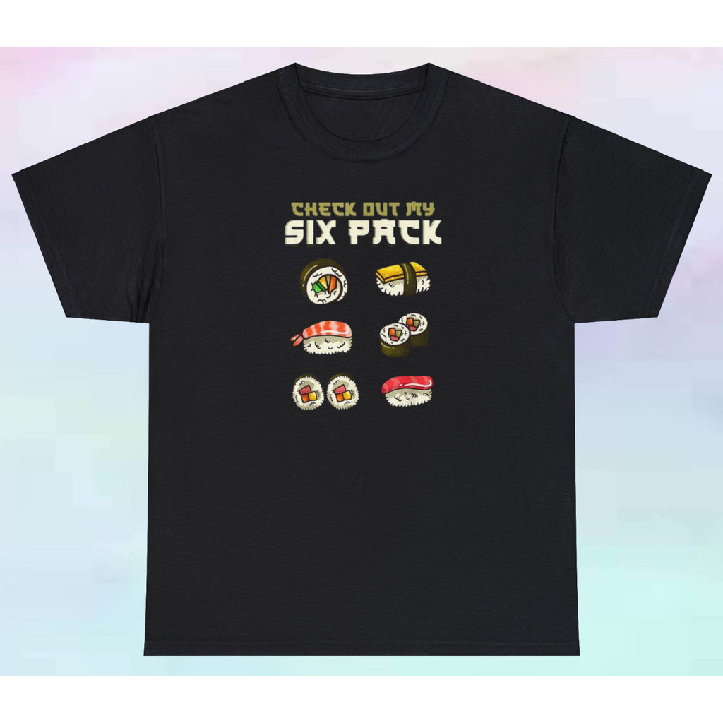 ตรวจสอบออก My Six Pack Sushifunny อาหารอารมณ์ขันฟิตเนส