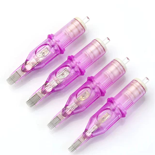 10 ชิ้น/กล่อง THE Thor ใหม่เข็มสัก RL RM RS M1 ทิ้งฆ่าเชื้อความปลอดภัยแต่งหน้าเครื่องถาวร Grips