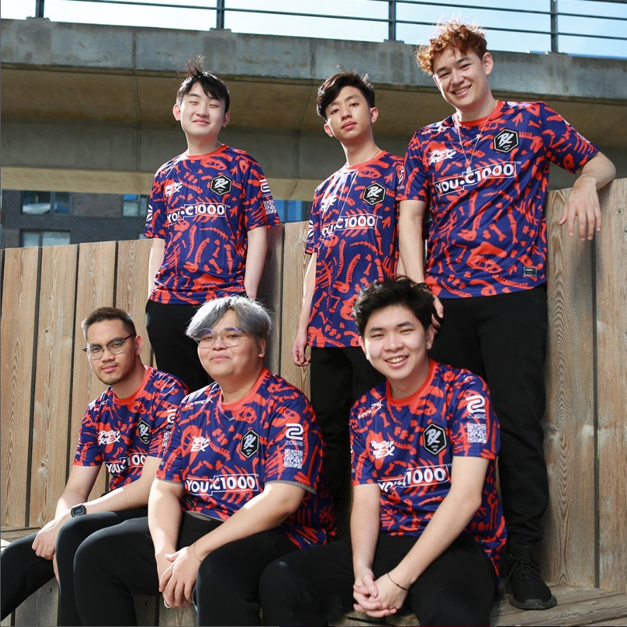 เสื้อกีฬาแขนสั้น ลายทีมผู้เล่น Paper Rex Official Jersey 2022 23 PRX Valorant E-sports - Free Shirts