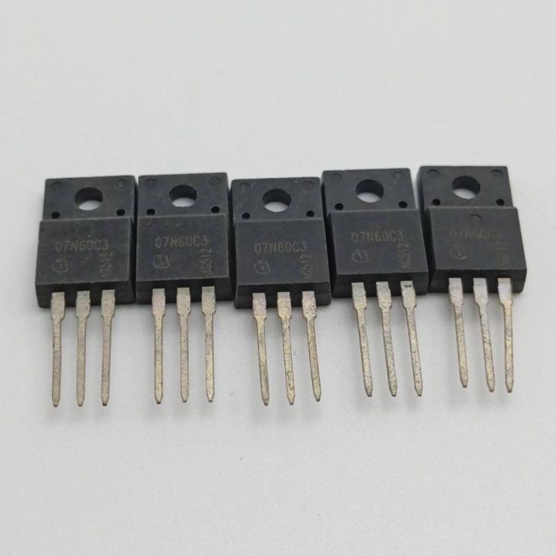 งานแท้ 7N60ทรานซิสเตอร์ ไอซี [IC]  สินค้าใหม่ พร้อมส่งในไทย ราคาถูก