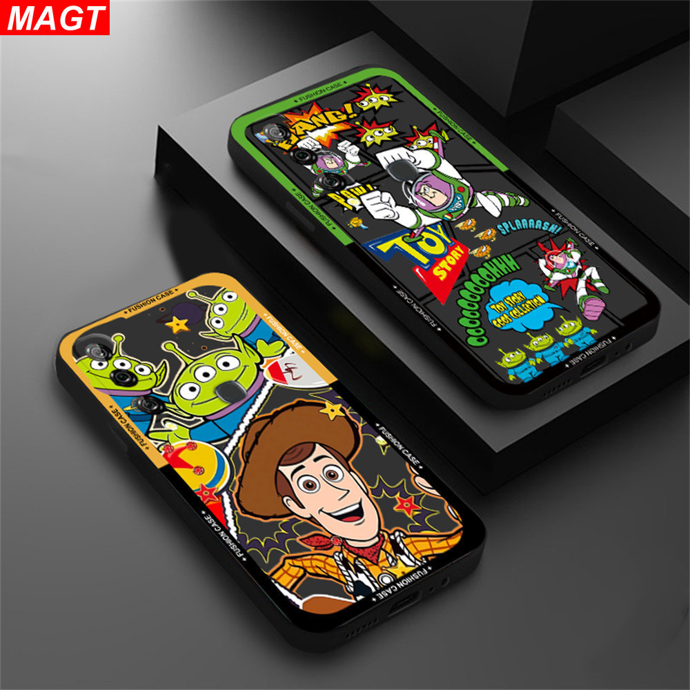 ปลอก Huawei P30 Lite Nova 5T Nova 3i Nova 7i Y6P Y7A Y6 Pro Y7 Pro 2019 Y9S Toy Story การ ์ ตูนตัวละครภาพประกอบกรณี MAGT