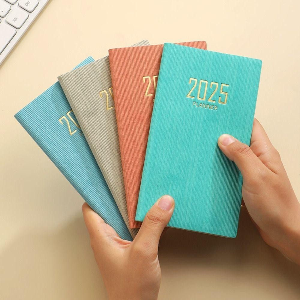 Me Diary Weekly Planner พร้อมปฏิทิน Pocket 2025 Agenda Book สมุดบันทึก A6 แบบพกพา นักเรียน