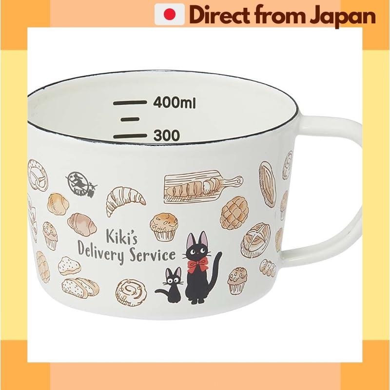 [Direct from Japan] KiKi's Delivery Service Skater Enamel Measuring Cup Witch's Delivery Service 450ml Measuring Cup ENMC5
