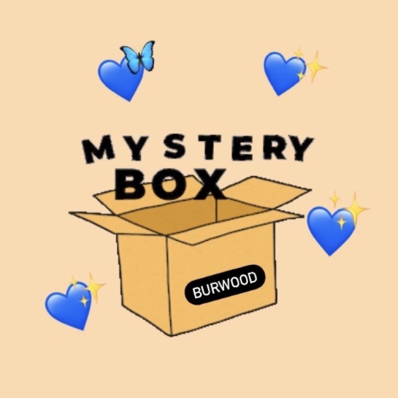 ꒰ MYSTERY BOX กล่องสุ่ม ˖✧• สุ่มเครื่องประดับ 5-6 ชิ้น/กล่อง - Burwoodstore