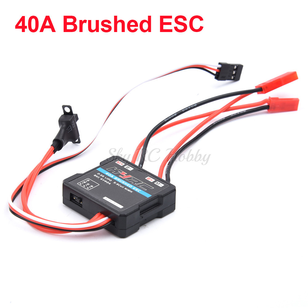 SK NEW 40A Brushed ESC Electronic Speed Controller For WPL C24 C34 MN D90 MN99S MN86S RC Car Upgrade
