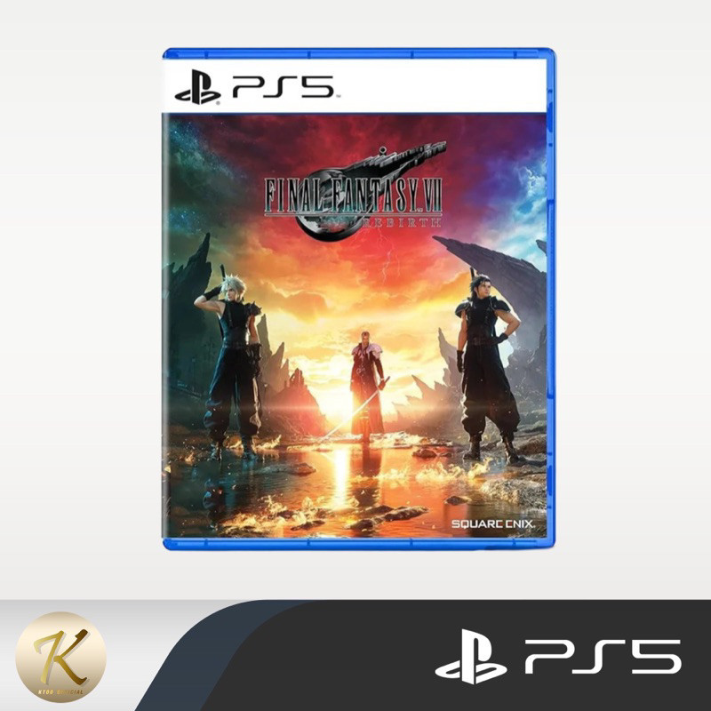 แผ่นเกมส์ PS5 : FF7 FINAL FANTASY VII REBIRTH 📍(ASIA/Z3) สินค้าพร้อมจัดส่ง