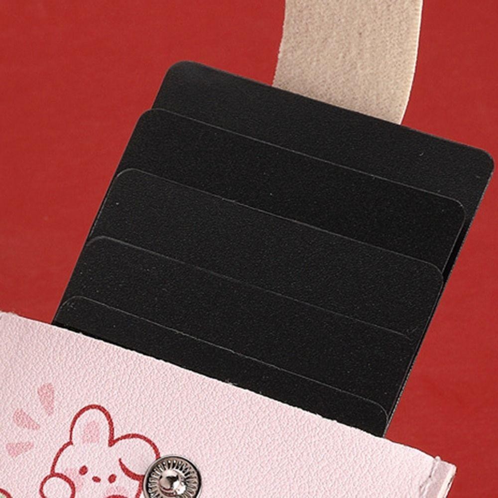 HOBBYIN ผู้ถือบัตร รหัส,5กระเป๋าบัตรดึงออกประเภทมินิการ์ดกระเป๋าสตางค์,สร้างสรรค์ลามิเนตปกปิดRFIDการปิดกั้นหนังPUนามบัตรผู