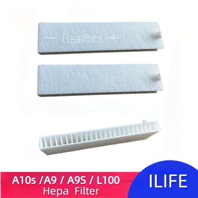 Ilife A10s A9S L100 X800 X900 A9 เครื่องดูดฝุ่นหุ่นยนต์อุปกรณ์เสริมตัวกรอง Hepa อะไหล่