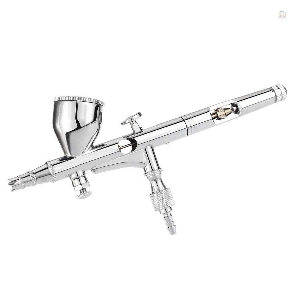 Kkmoon Professional Gravity Feed Airbrush ชุดสําหรับภาพวาดศิลปะ Tattoo Paint Hobby สเปรย์รุ่น Air แป