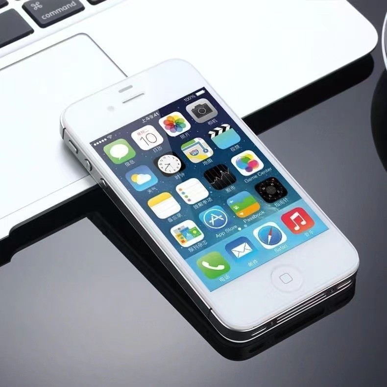 Phone4/4S 16GB/32GB/64GB ปลดล็อคสมาร์ทโฟนมือสองเวอร์ชั่นสากล รับประกัน 30 วัน (สถานะ 90-95) 1Z6V